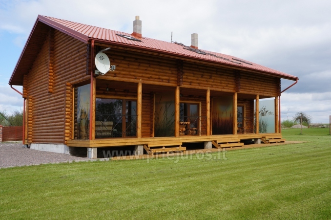 Apartments in log-house in homestead near Palanga - 1