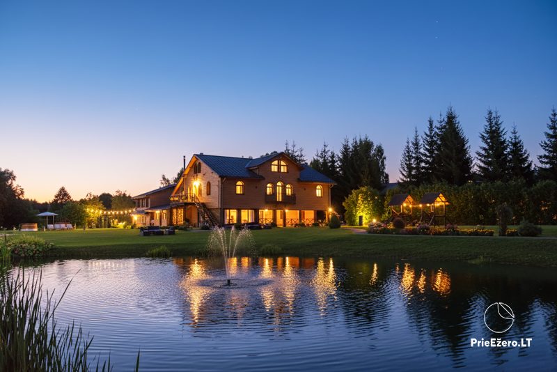 Homestead for weddings, corporate events, conferences, trainings, celebrations, and quiet rest