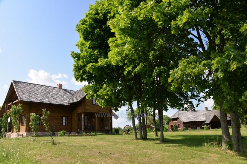 Countryside homestead in Moletai region at the lake Asveja Prie Melnyčios - 1