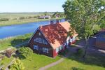 Holiday in Minge (Lithuanian Venice) Villa Minge for up to 12-14 persons: hall, sauna, bedrooms - 7
