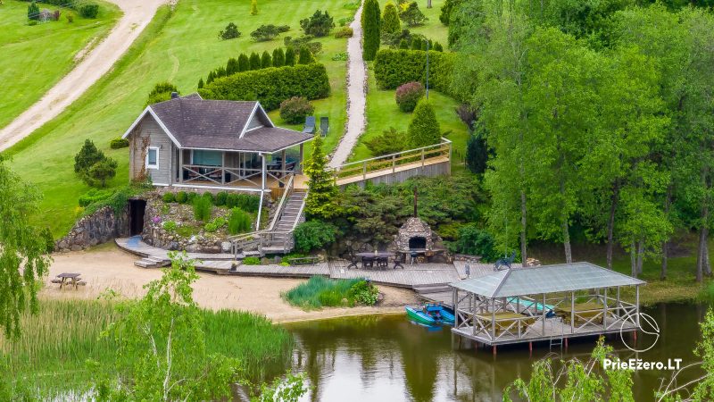 Villa by the lake , in Moletai area