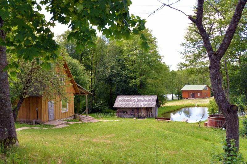 Homestead Dūminė pirtis with bathhouse for rent 50 km from Vilnius