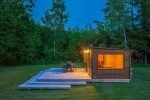 Holiday cottages and villa in Moletai district at the lake Spalio krantas - 4