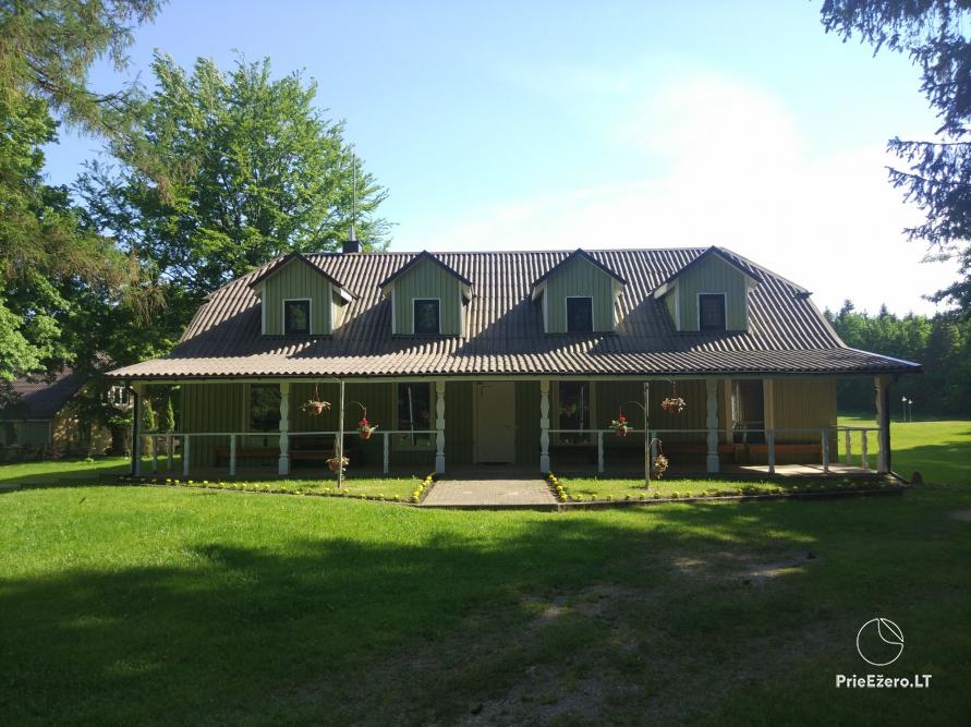 Banquet hall, sauna and holiday houses for rent in Plungė district in a homestead Stream of calmness - 23
