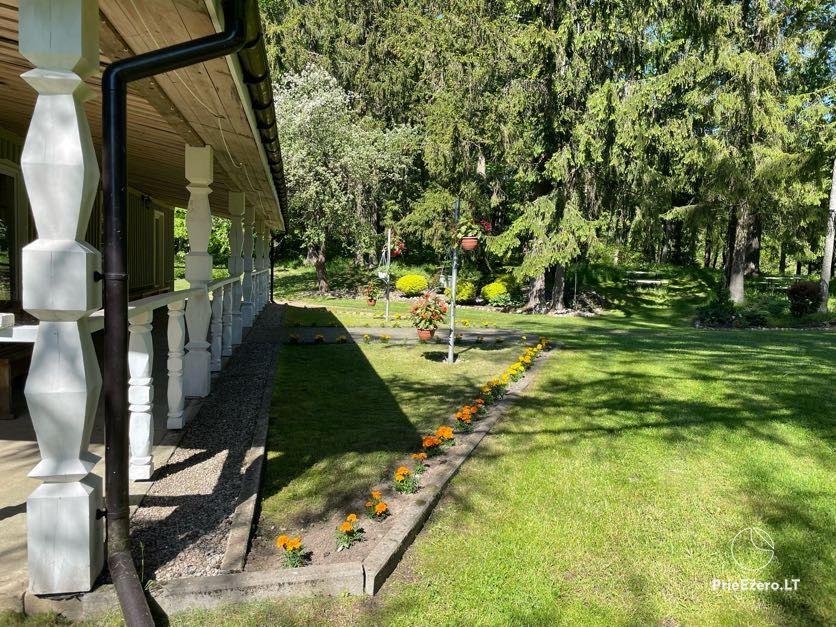 Banquet hall, sauna and holiday houses for rent in Plungė district in a homestead Stream of calmness - 36
