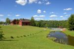Homestead by the lake in Utena district