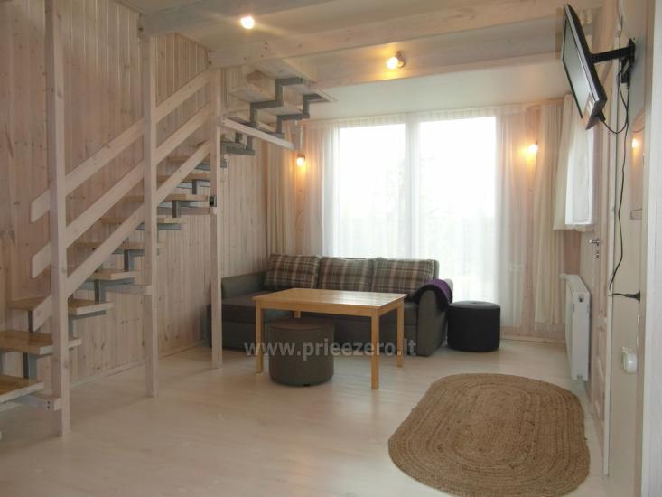 Частный деревянный дом для семьи в Друскининкай