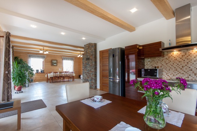 Homestead on the shore of the lake Vila Viesai – villas, holiday cottages with saunas in Trakai district - 1