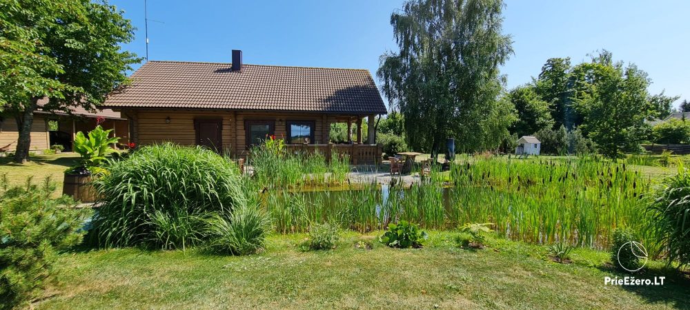 Rural tourism homestead Liepija: holiday cottages, hall, sauna, swimming pool - 1