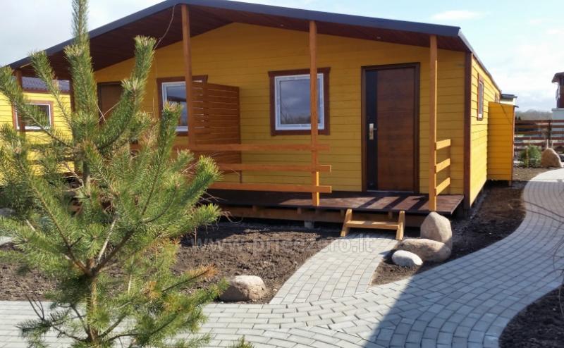 New chalets Vasare 60 meters to the river Sventoji, 700 meters to the sea