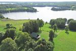 Ferienhutten im Gehöft „Drobai“ am Ufer der Antalieptė-Lagune