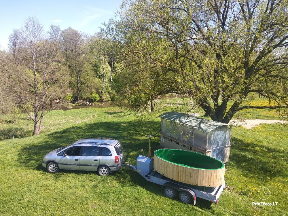 Sauna am Ufer Šešupė, Kajakverleih - 1