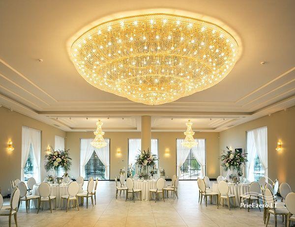 Homestead Villa Eva in Vilnius area. Banquet hall, bath