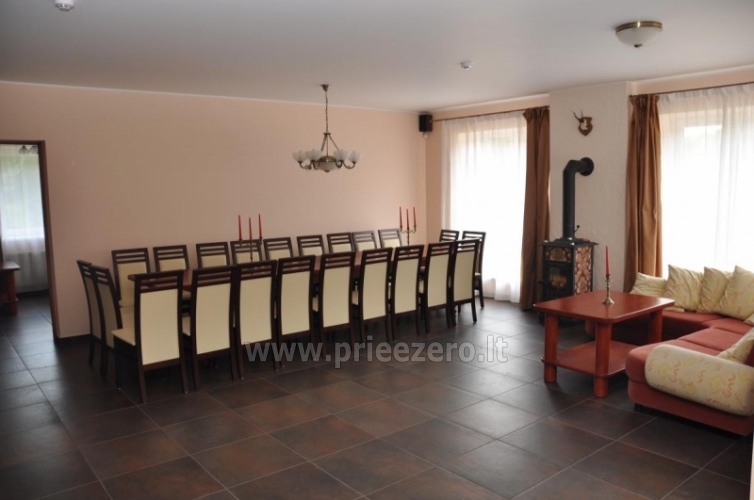 Homestead with banquet hall, bath in Moletai area - 11