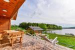 Holiday cottages and sauna on the lake shore, house with a hall - homestead Nijolė and Henrikas Zubrickų sodyba - 3