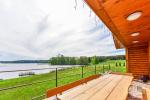 Holiday cottages and sauna on the lake shore, house with a hall - homestead Nijolė and Henrikas Zubrickų sodyba - 4