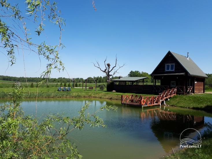Усадьбa с баней и купелью в аренду Radivoniškės (Вильнюсский район)