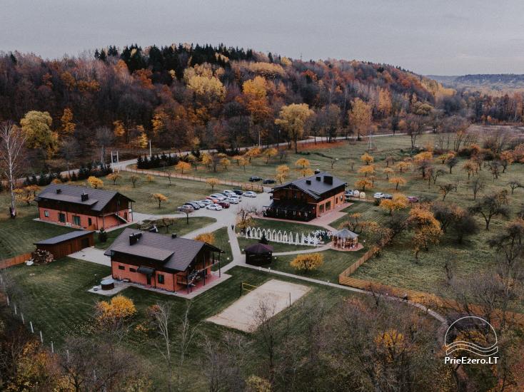 Homestead Kudrenai in Kaunas district - accommodation, hall, saunas - 1