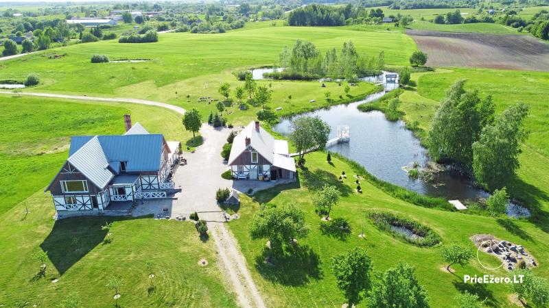 Provence-Stil Gehöft in Vilnius Bezirk Pievų mene