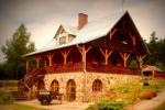 Entertainment and relaxation center near the lake Seivis in Poland