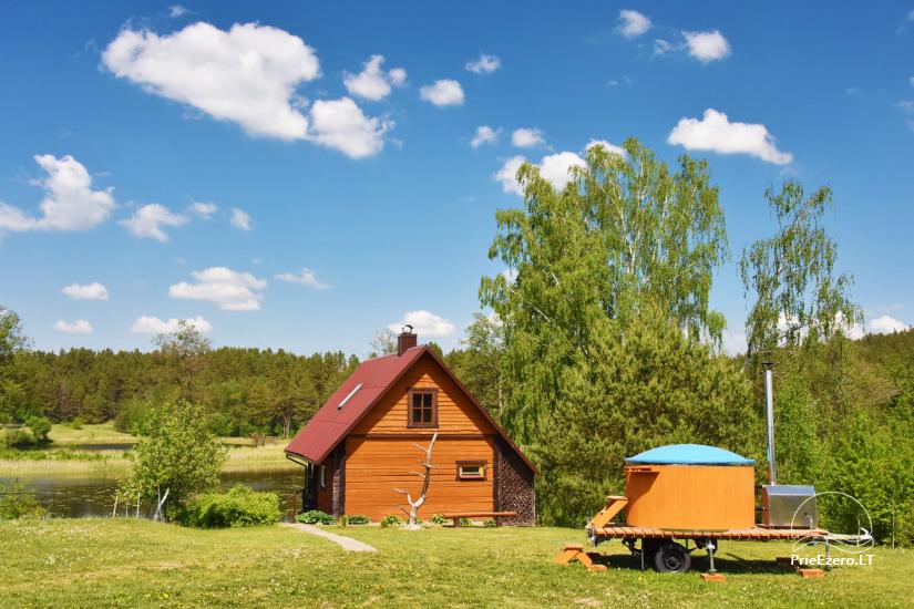 Dringis's homestead on the shore of a water pond - 1