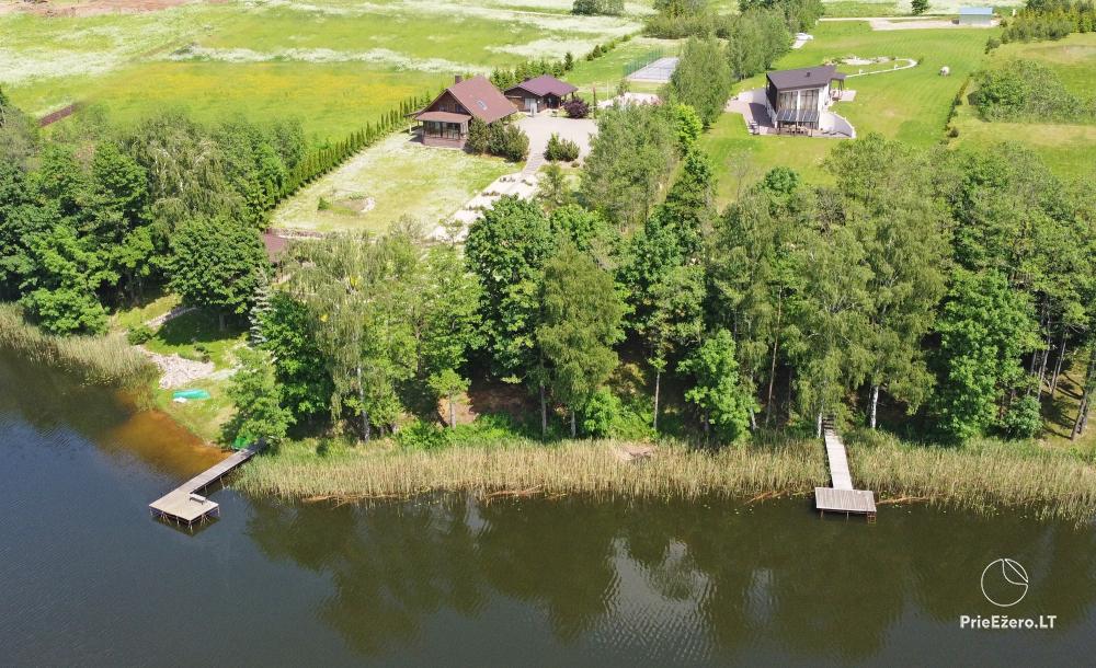 Countryside villa at the lake:kayaks, sauna, tennis court - 14
