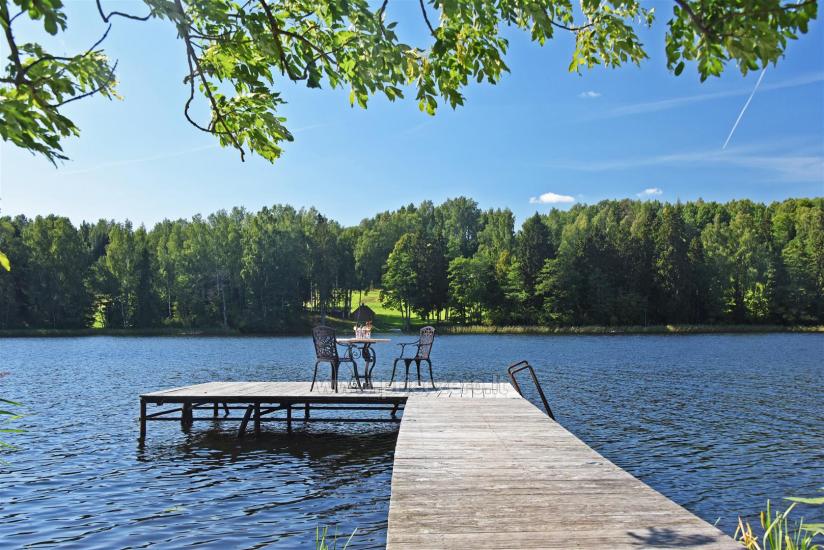 Countryside villa at the lake:kayaks, sauna, tennis court - 21