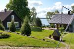 Countryside homestead near Luodis lake in Lithuania