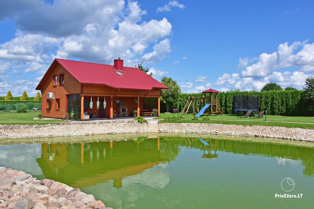 Urlaub in Druskininkai. Haus-Villa mit Sauna SODYBA RŪKE - 1