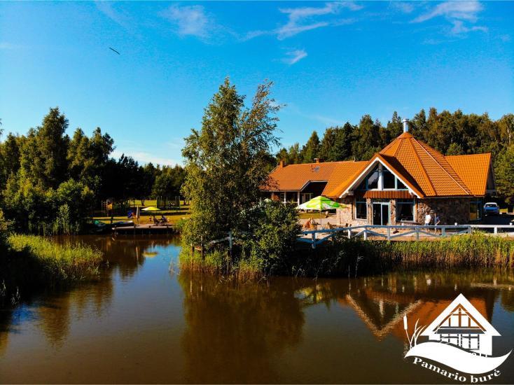 Homstead - guest house PAMARIO BURĖ near Curonian lagoon with a restaurant, sauna