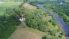 Countryside homestead near the river in Kedainiai region, Lithuania