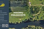 Misgiriai campsite with small houses in Klaipeda region, Lithuania