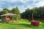 Misgiriai campsite with small houses in Klaipeda region, Lithuania - 5