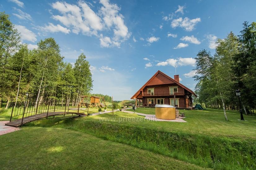 Villa Pasaka near Kaunas: hall, sauna, mini SPA, recreation and entertainments - 6