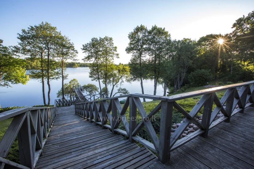 Countryside homestead Frankava on the lake shore in Trakai region - 11