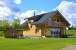 Homestead 15km from Vilnius dosntown: villas, hall, saunas, hot tub