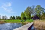 Gehöft am Ufer des Sees Sartai im Bezirk Zarasai Lapėnų Sodyba - Ferienhutten - 5