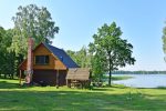 Countryside homestead in Moletai region in Lithuania, near Duriai lake