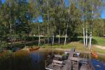 Countryside homestead in Moletai region in Lithuania, near Duriai lake