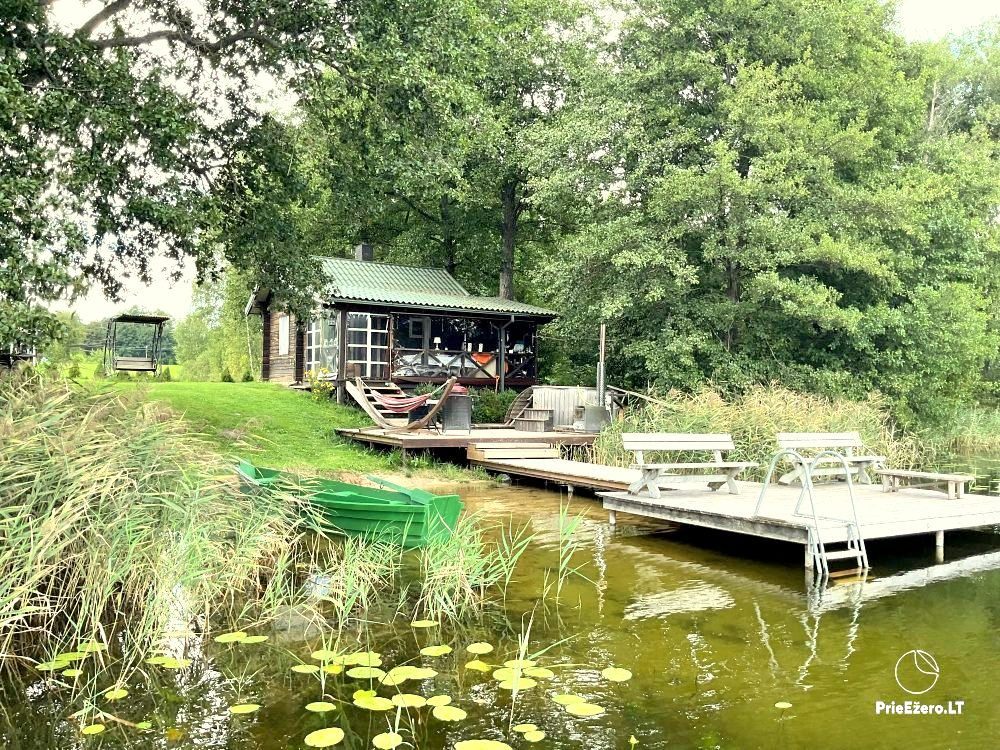 Wypoczynek nad jeziorem Zeimenis na Litwie - 1