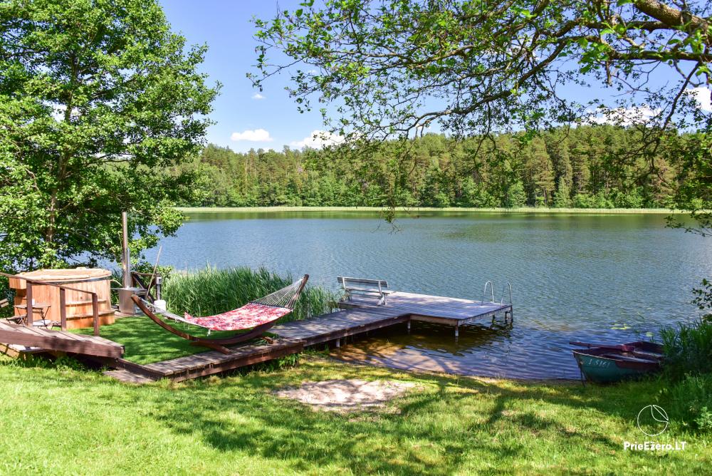 Отдых у озера Zeimenis в Литве - 3