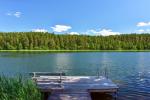 Ruhe in der Nähe des Sees Zeimenis in Litauen - 5