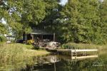 Rest near the lake Zeimenis in Lithuania