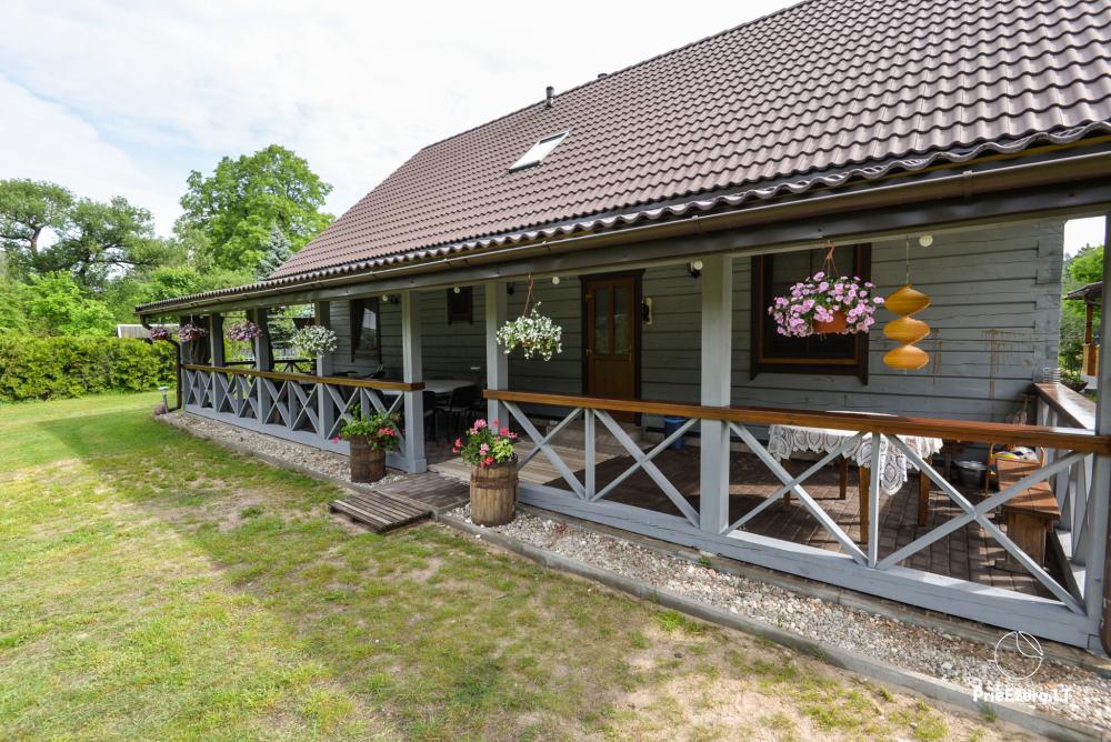 Erholen Sie sich in der Nähe des Flusses Ula in Litauen - Gehofte Ūlos akis - 1