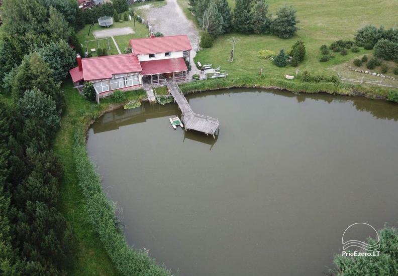 Villas, Sauna, Saal Vermietung Ferien 10 km von Klaipeda, in der Nähe von Minizoo, Jonušai - 1