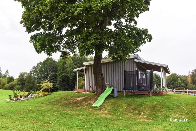 Семейный домик для отдыха недалеко от озера в регионе Молетай, в Литве - 2