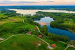 Kleine Ferienhäuser zu mieten in der Nähe von Daugai See in Litauen