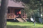 Agroturystyka nad jeziorem w regionie Moletai, na Litwie