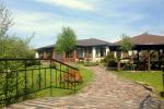Homestead by the river Merkys in Vilnius district, Lithuania