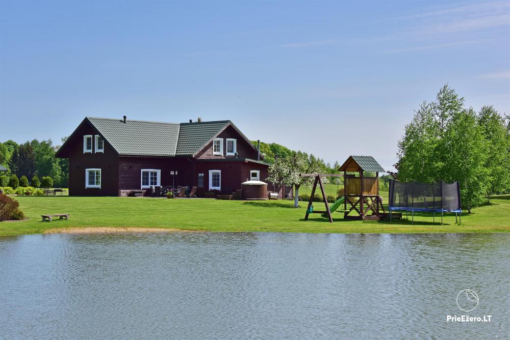 Holiday cottages in a homestead Puodziu kaimas in Utena district, Lithuania - 1